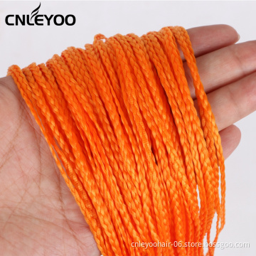 Orange 28 Inch ZiZi Box Braid Crochet Hair Wholesale Micro Box Braids Crochet For Women